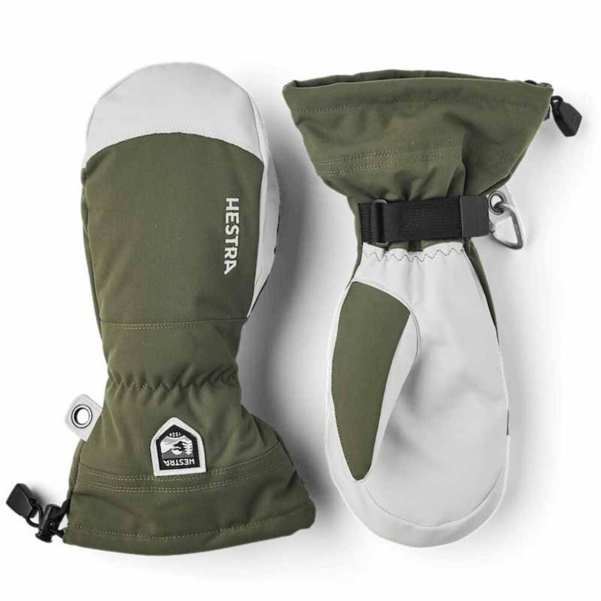 Hestra - Army Leather Heli Ski Mitt - Olive