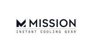 Clean Mission 'Instant Cooling Gear' logo on white, representing innovative performance apparel and accessories for active lifestyles.