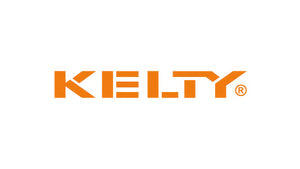 Kelty logo: bold orange lettering for reliable outdoor gear and adventure equipment.