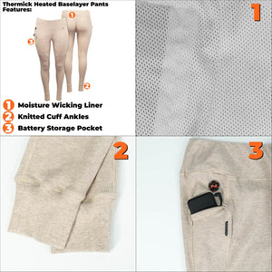 Mobile Warming Women's Thermick 2.0 Baselayer Pant