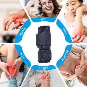 UTK Blue and Red Infrared Light Therapy Wrap Pad for Body - 8"x13"