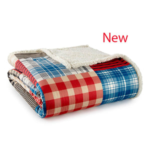 Shavel Micro Flannel Sherpa Blanket - King