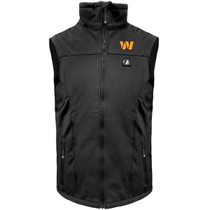 ActionHeat Washington Commanders 5V Men's Softshell Battery Heated Vest