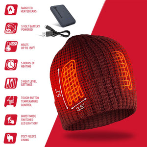 Gerbing 5V Battery Heated Waffle Knit Hat