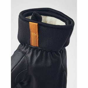 Hestra Unisex Army Leather Wool Terry 5-Finger Ski Gloves
