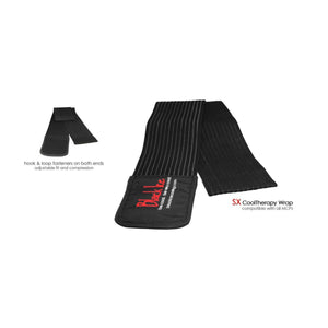 Black Ice CoolTherapy System - STX Sports Injury Relief 28" Wrap Hand/Wrist (4 Pack)