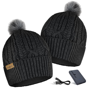 ActionHeat 5V Battery Heated Cable Knit Hat