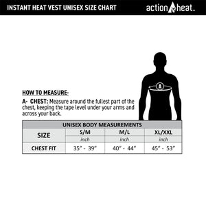 ActionHeat Instant Warming Vest (One-Time Use)