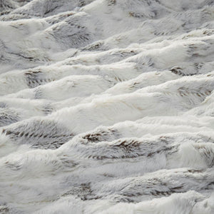 Beautyrest 100% Polyester Marble Faux Fur Heated Throw - 50"W x 70"L