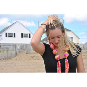 Nano-Ice Cooling Necklace | 2+ Hours of Cooling Relief - Paisley