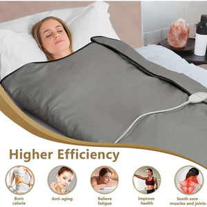 UTK Infrared Sauna Blanket - Full-Size Body Blanket 71"x71"