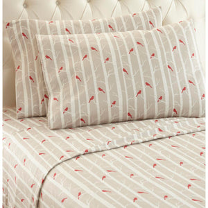 Shavel Micro Flannel Print Sheet Set - Twin