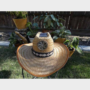 Kool Breeze Solar Fan Cowboy Hat