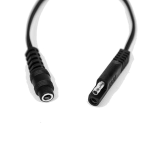 Mobile Warming 12V Dual Power SAE to DC Cable Adapter