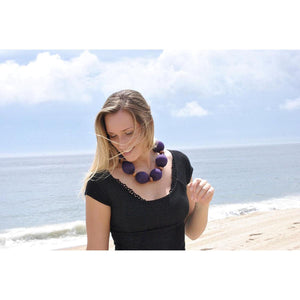 Nano-Ice Cooling Necklace | 2+ Hours of Cooling Relief - Purple