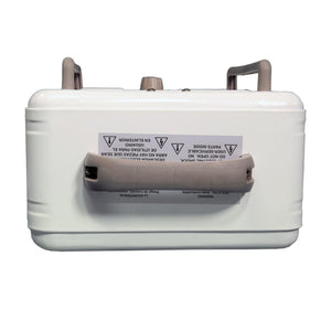 World Marketing Comfort Glow Milkhouse Style Electric Heater - White