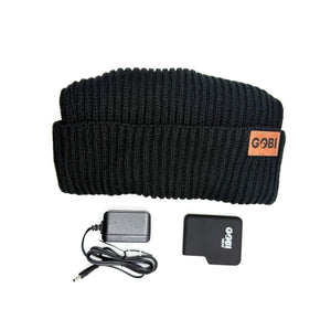 Gobi Heat Men's Mesa Heated Beanie - Onyx