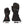Lenz Women's Heated Mittens 9.0 Finger Cap with rcB 2000 Batteries - Front