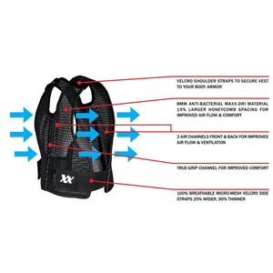 221B Tactical Maxx-Dri Vest 4.0 Body Armor Ventilation
