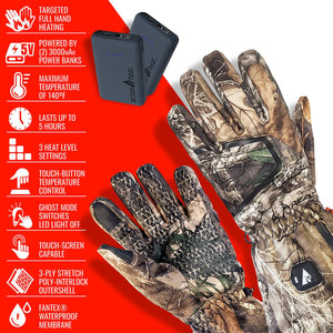 ActionHeat 5V Women's Featherweight Battery Heated Hunting Gloves