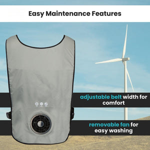 Venture Heat 5V 1 Speed Wearable Cooling Fan Vest
