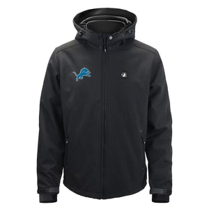 ActionHeat Detroit Lions 5V Men's Softshell Battery Heated Jacket