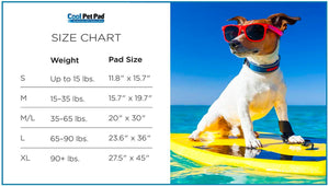The Green Pet Shop Self-Cooling Pet Pad - Large
