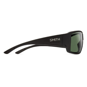 Smith Optics Guide's Choice Sunglasses ChromaPop Polarized Gray Green - Matte Black Frame