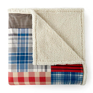 Shavel Micro Flannel Sherpa Blanket - King