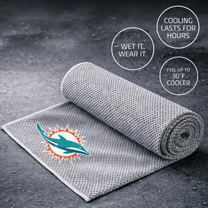 AlphaCool Miami Dolphins Cooling Towel