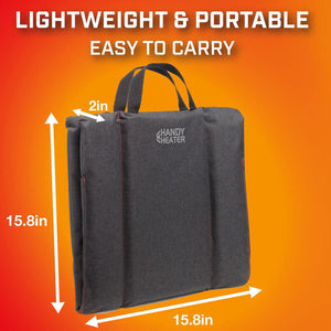 Ontel Handy Heater Heated Seat Cushion Max
