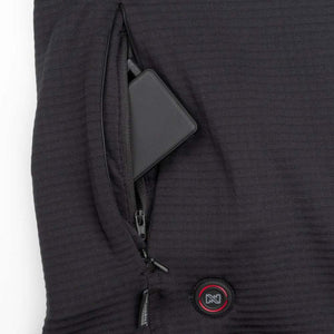 Mobile Warming Women's Element Mid-Layer 1/4 Zip Long Sleeve Heated Shirt