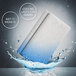 AlphaCool Carolina Panthers Cooling Towel