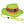 Ergodyne Chill-Its 8935MF Evaporative Class Headwear Hi-Vis Ranger Hat w/MF - Front