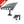 Wagan In & Out Detachable Solar Wall Light - Front