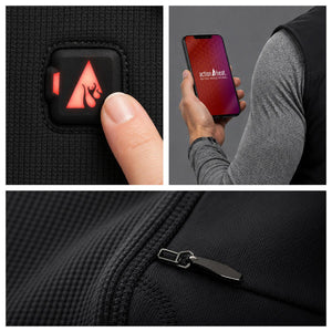 ActionHeat Pro Series+ Bluetooth Men's Heated Base Layer Shirt