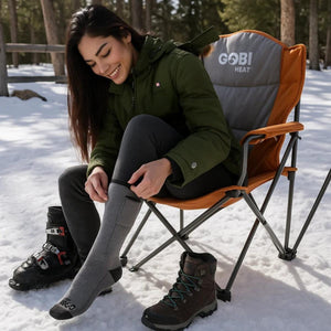 Gobi Heat Roam Rechargeable Heated Socks with Remote Control