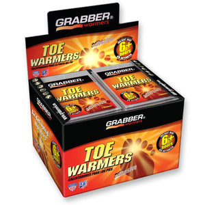 Grabber Warmers 6+ Hour Adhesive Toe Warmers - 40 Pair Box