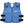 Techniche TechKewl 6626 Phase Change Cooling Vest with Inserts and Cooler - Blue