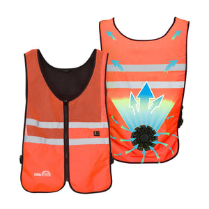 Venture Heat 5V 3 Speed Wearable Cooling Fan Vest - Front