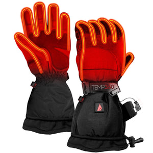 Temp360 5V Men's Battery Heated Snow Gloves