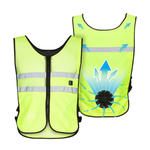 Venture Heat 5V 3 Speed Wearable Cooling Fan Vest - Front