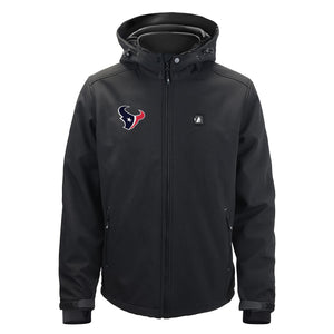 ActionHeat Houston Texans 5V Men's Softshell Battery Heated Jacket