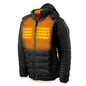 Gobi Heat Men's Polaris 4 Zone Heated Puffer Jacket