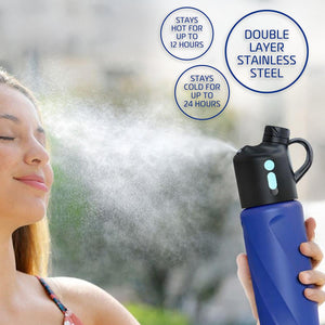 AlphaCool CoolBurst Misting Water Bottle