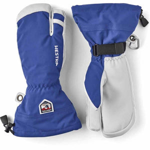Hestra Heli Army Leather 3-Finger Winter Mitten
