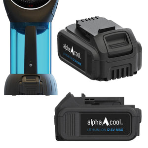 AlphaCool 3,200 mAh Battery for Portable High-Velocity Misting Fan