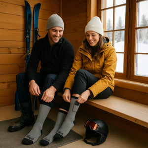 Gobi Heat Roam Rechargeable Heated Socks with Remote Control