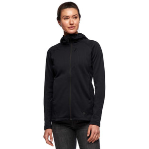 Black Diamond Women's Factor Hoody (Black L)