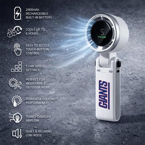 AlphaCool New York Giants Rechargeable Handheld Fan